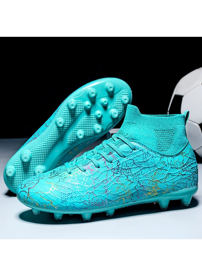 New Men Soccer Shoes Cleats Football Boots Sports Large Size Long Studs Turf Shoes for Training Competition - Image 2